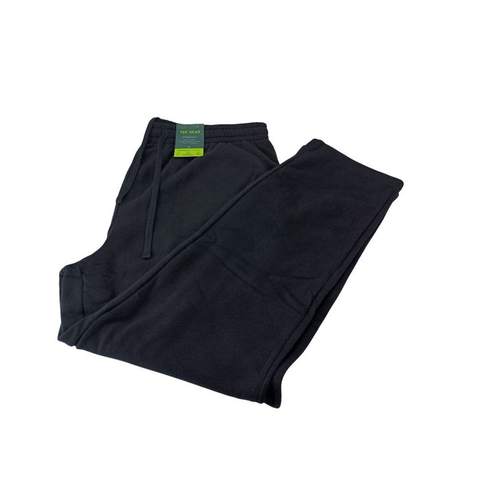Tek Gear Men's Straight Stretch Pants Jogger Sz.XL Black W/Pockets